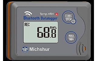 Data logger Temperature and humidity Bluetooth MILOGRHBL (Enlarge)