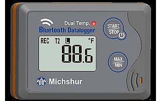 Registers data to temperature  Bluetooth MI-LOGT2BL (Enlarge)